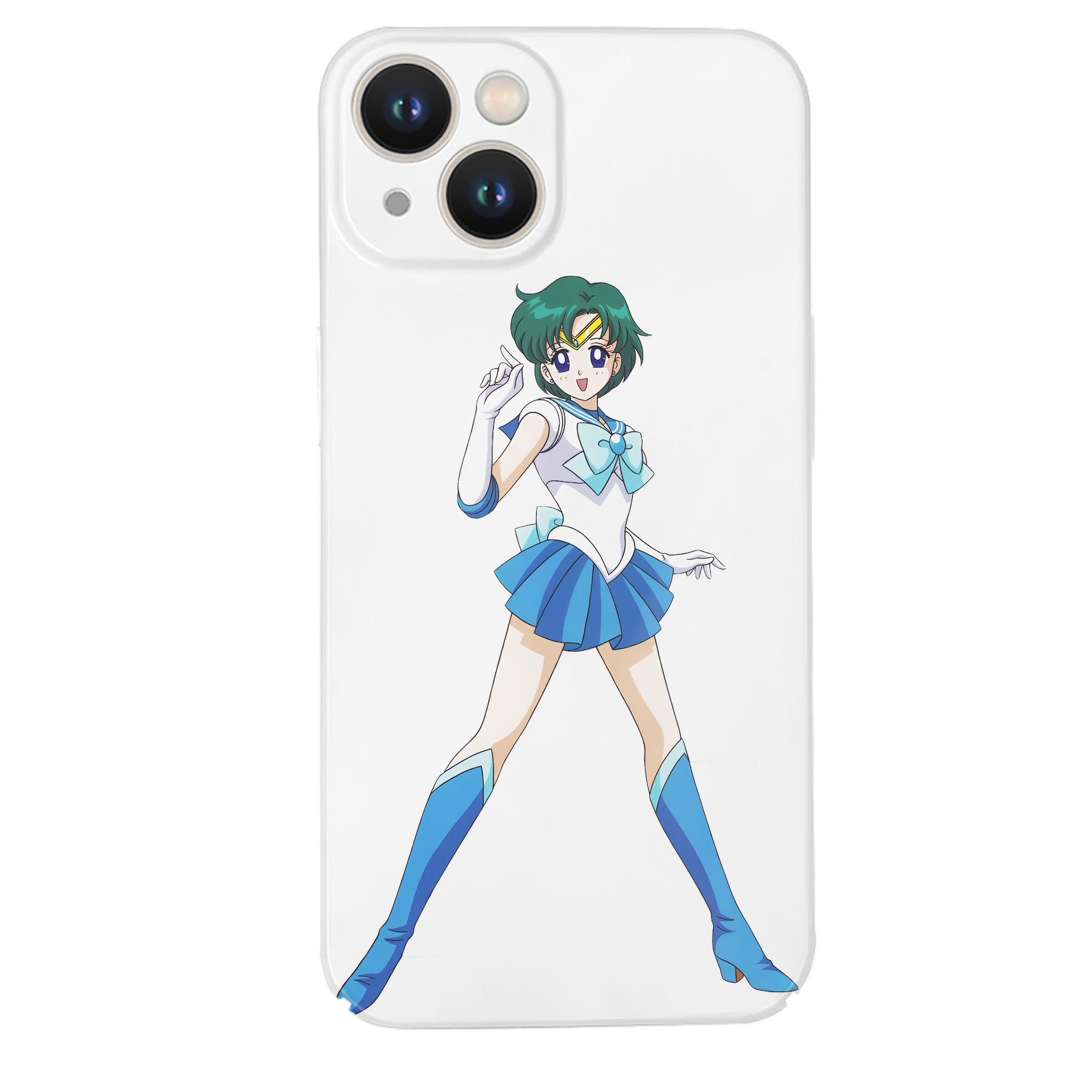 （画像用） 美少女戦士セーラームーン 海王 みちる（かいおう みちる） Sailor Moon Kaiou Michiru 【iPhone 14シリーズ対応】ハードケース